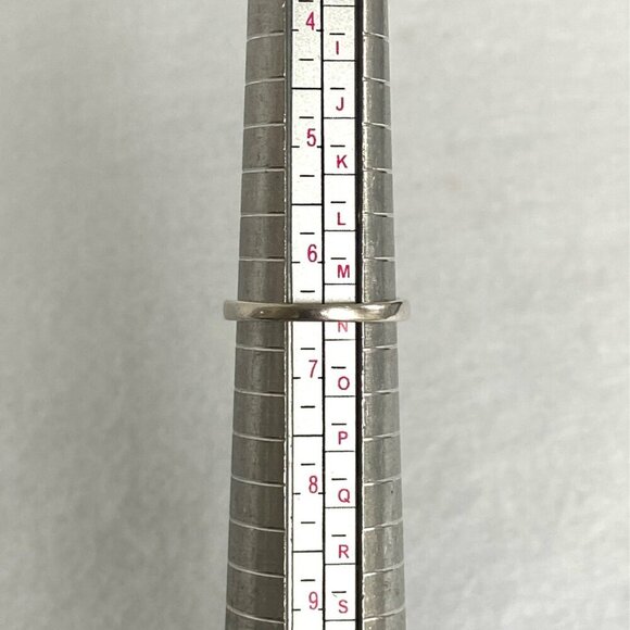 Sterling Silver 925 Round Prong Set Tourmaline & Crystal 3 Stone Ring Sz 6.5 - Picture 9 of 16